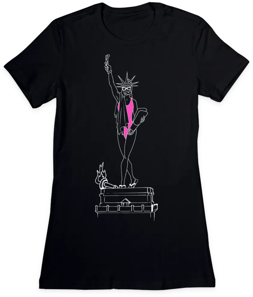 Statue of Liberty - Woman - Pink